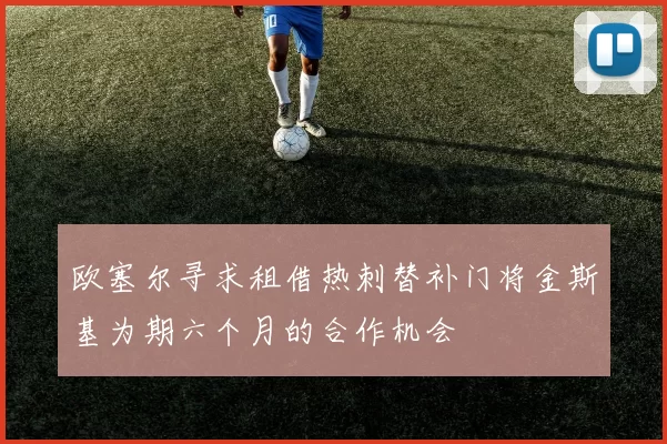 欧塞尔寻求租借热刺替补门将金斯基为期六个月的合作机会